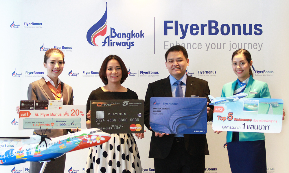 Bangkok Airways and Thanachart Bank Announce Frequent Flyer Programme Partnership